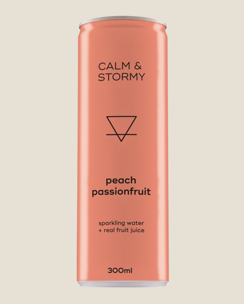 Peach Passionfruit Sparkling Water 300ml x 24