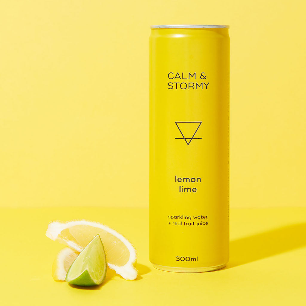 24 x 300ml Sparkling Water- Lemon Lime